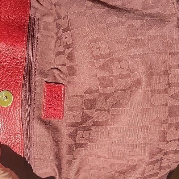 Furla Red Leather Tote - Picture 5 of 6